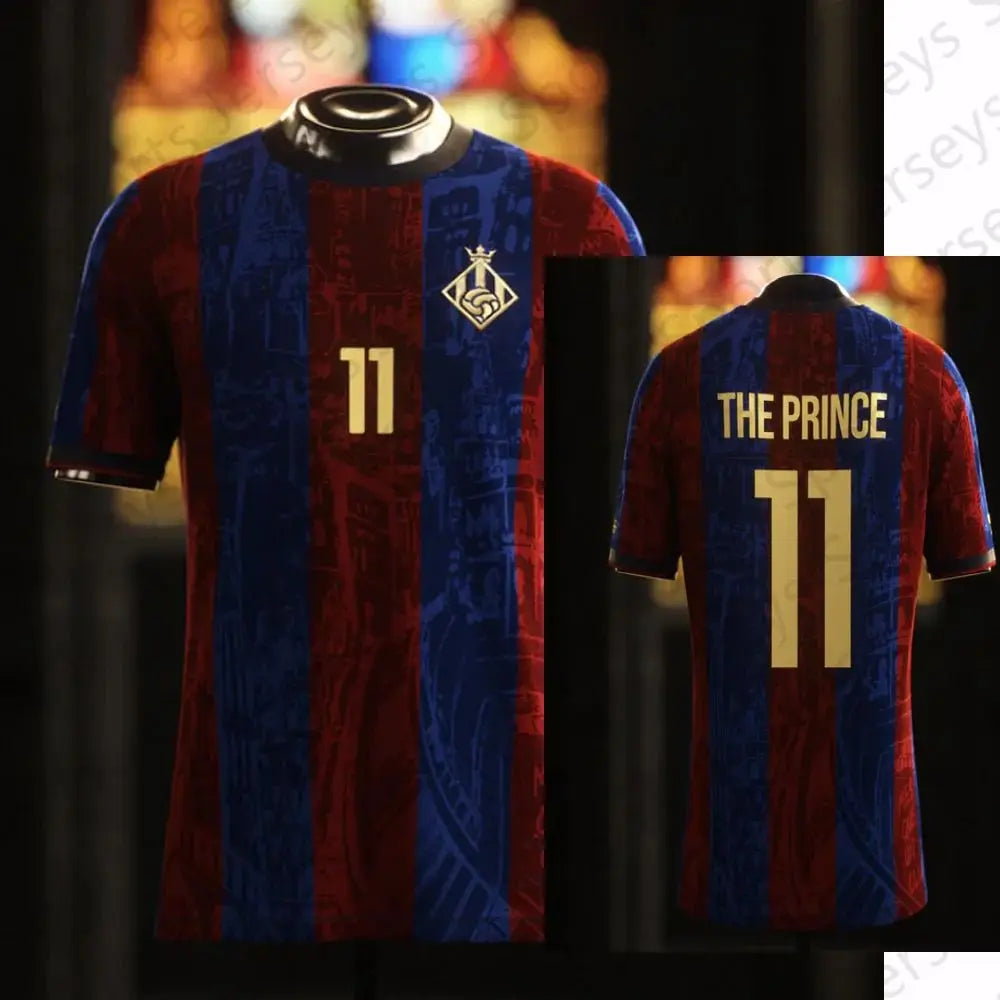 2024-25 Mens La Pulga Football Shirt Barcelona Edition Training Jersey