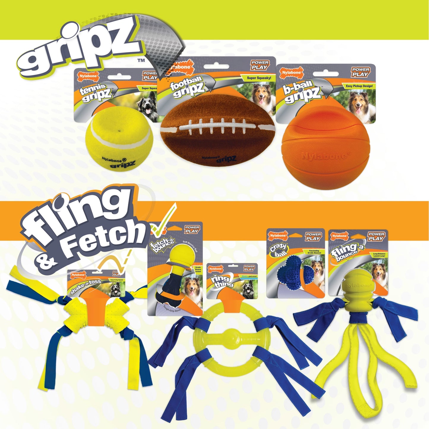 Power Play Football 8.5 Inch Dog Training Toy