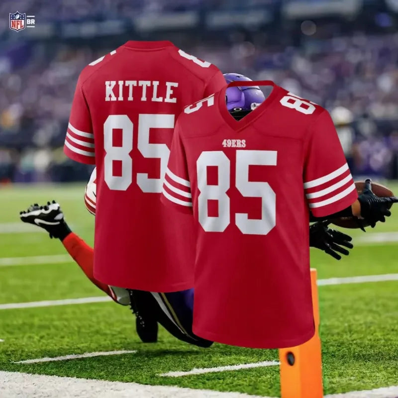 San Francisco 49ers NFL Jersey Replica (multiple numbers)