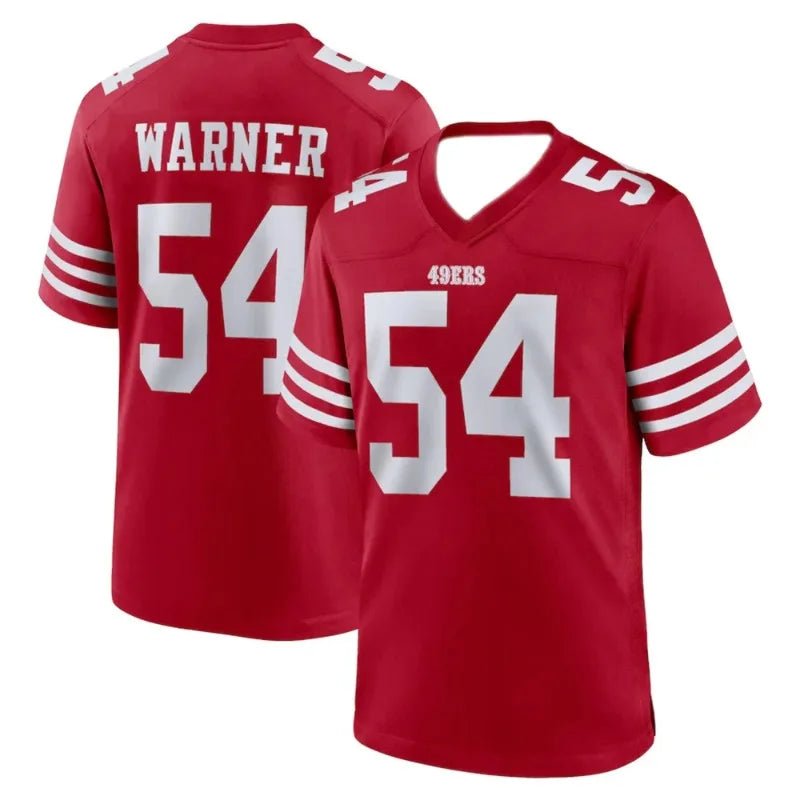 San Francisco 49ers NFL Jersey Replica (multiple numbers)