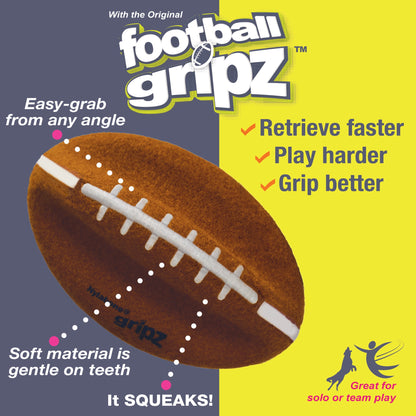 Power Play Football 8.5 Inch Dog Training Toy