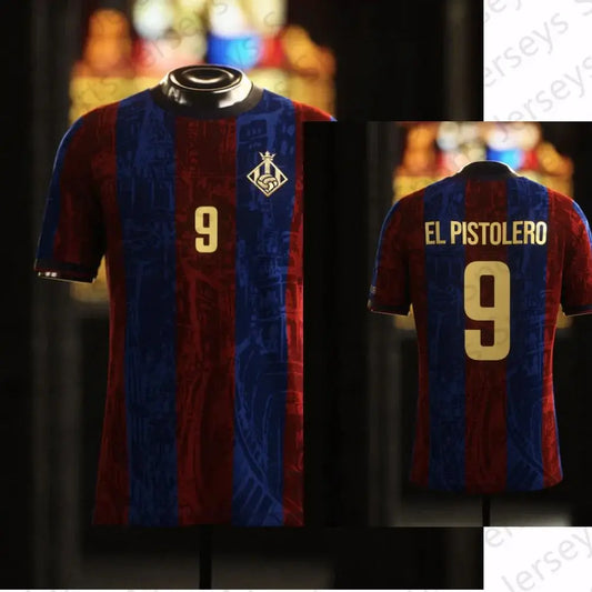 2024-25 Mens La Pulga Football Shirt Barcelona Edition Training Jersey