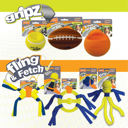 Power Play Football 8.5 Inch Dog Training Toy