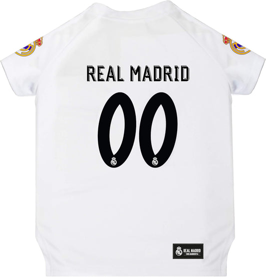 Real Madrid Dog/Pet Jersey Licensed Football Top