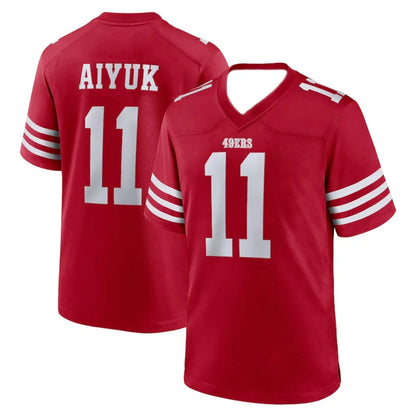 San Francisco 49ers NFL Jersey Replica (multiple numbers)