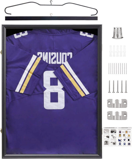 98% UV Protection Jersey Display Frame (fits NFL, Football, NHL, MLB and Rugby)